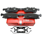 Set of 4 TRW Pro Front Ceramic Brake Pads for Dodge Durango Jeep Grand Cherokee