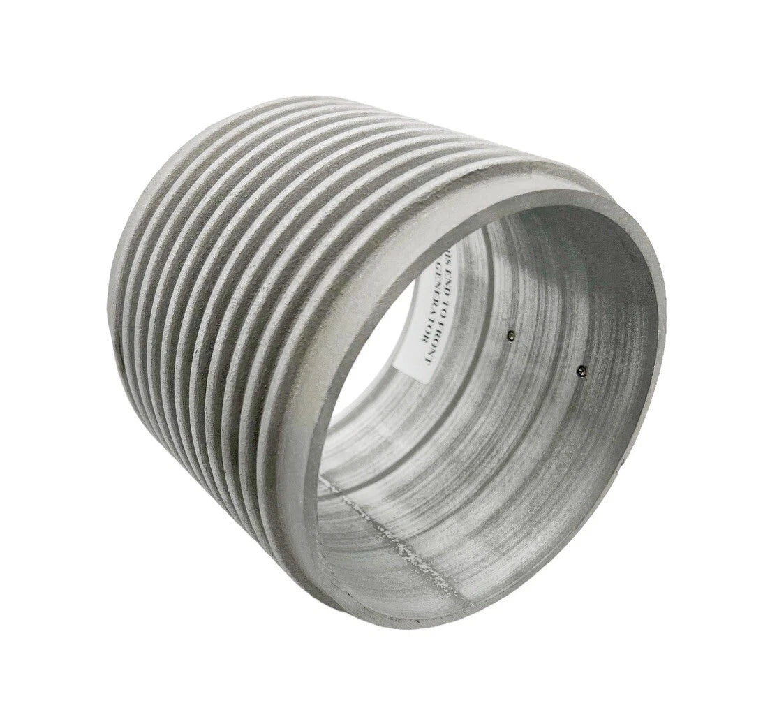 Alternator Cover Unpolished Finned Style for Ford Model 68 (1939–1948)