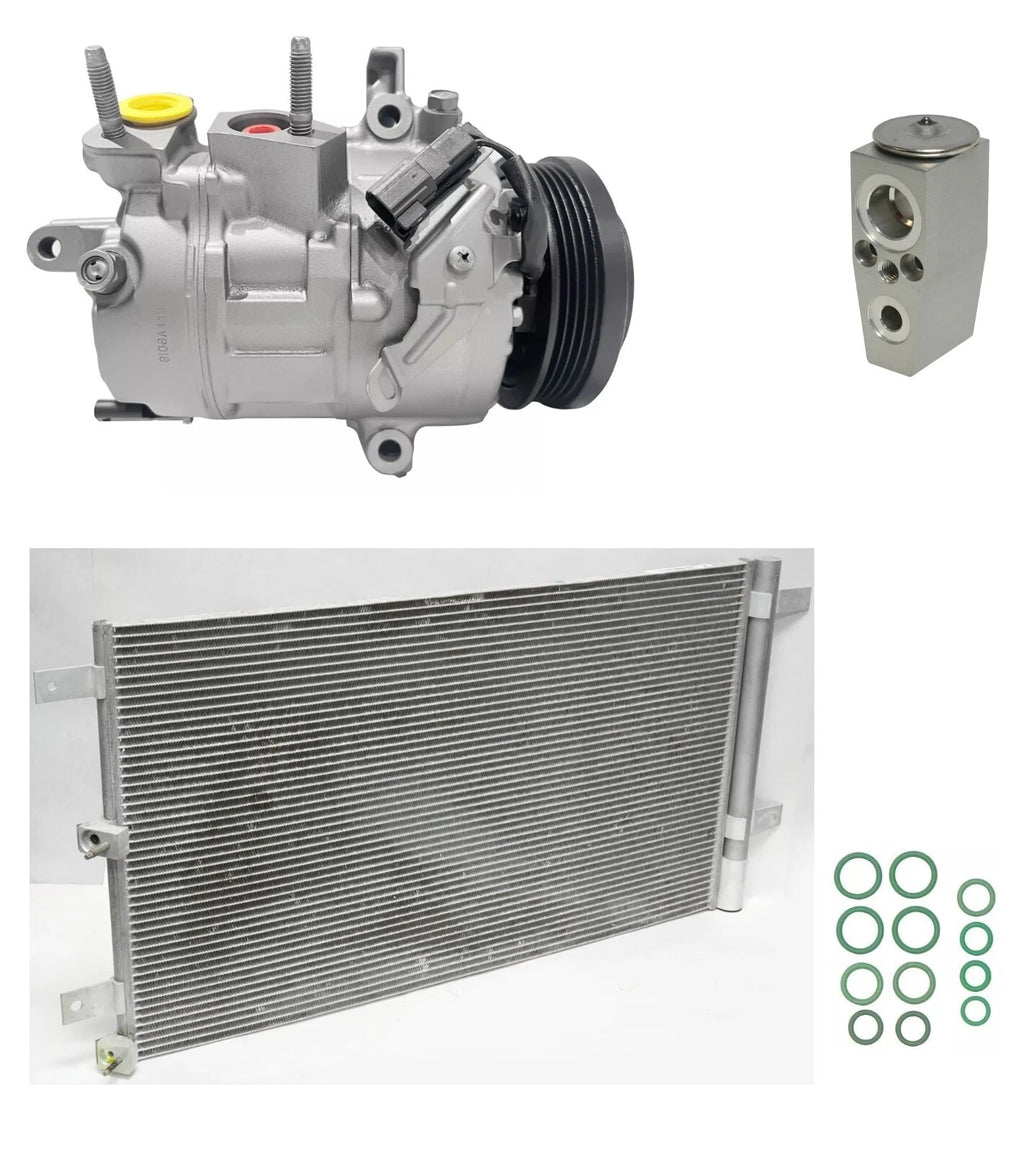 AC Compressor Kit With Condenser for Ford F-150 3.3L V6 (2023–2023)