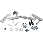 Pivot Hinge Kit with Support Foot for Hidden Bookcase / Secret Door