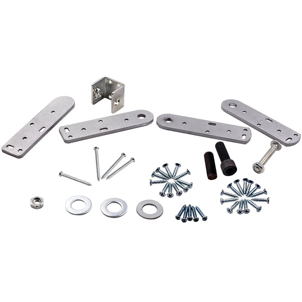 Pivot Hinge Kit with Support Foot for Hidden Bookcase / Secret Door
