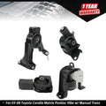 Engine and Transmission Mounts for Toyota Corolla (2003–2008)