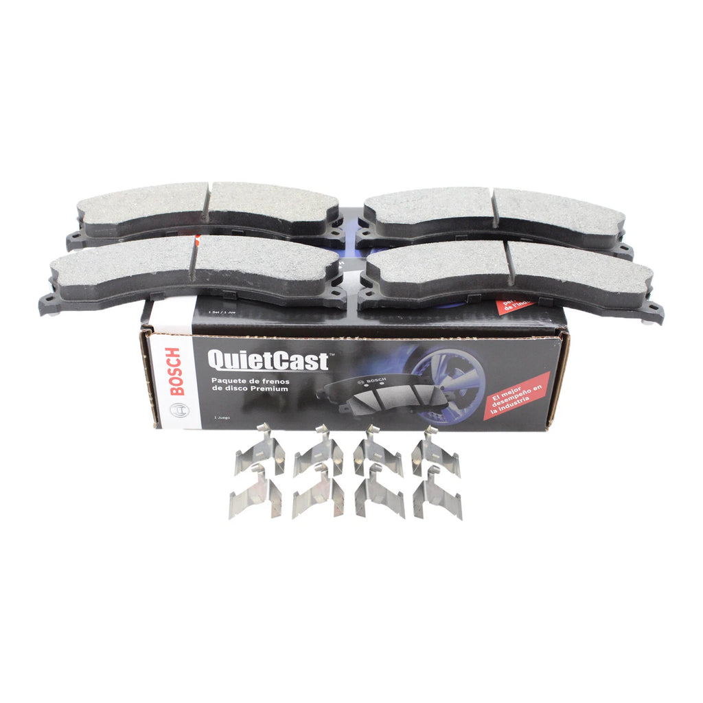 Bosch QuietCast Ceramic Brake Pads for Chevrolet Express/Silverado/Savana/Sierra 3500 HD (2001–2023)