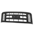 Replacement Front Grille Black Textured Plastic for Toyota Hilux (2015–2020)