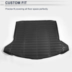 Cargo Liner Rear Trunk Mat for Mazda CX-5 (2022–2024) TPE Black Long Grid