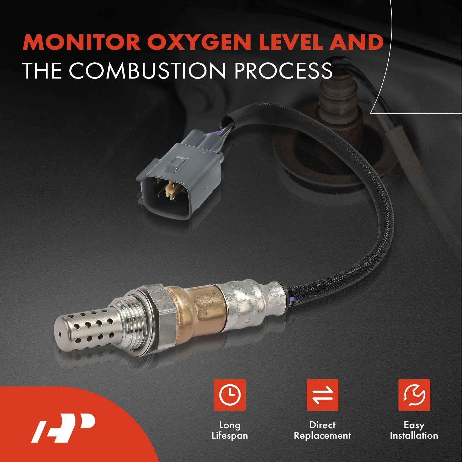 Downstream Right O2 Oxygen Sensor for Toyota 4Runner & Lexus LX570 (2020-2024)
