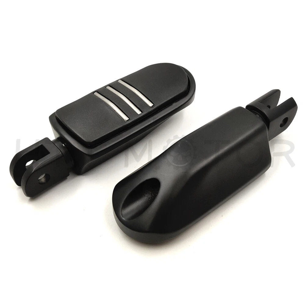 Steamliner Black Footpeg Footrest for Harley FXBB FXBR FXBRS FXLR (2018–2023)