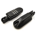 Steamliner Black Footpeg Footrest for Harley FXBB FXBR FXBRS FXLR (2018–2023)