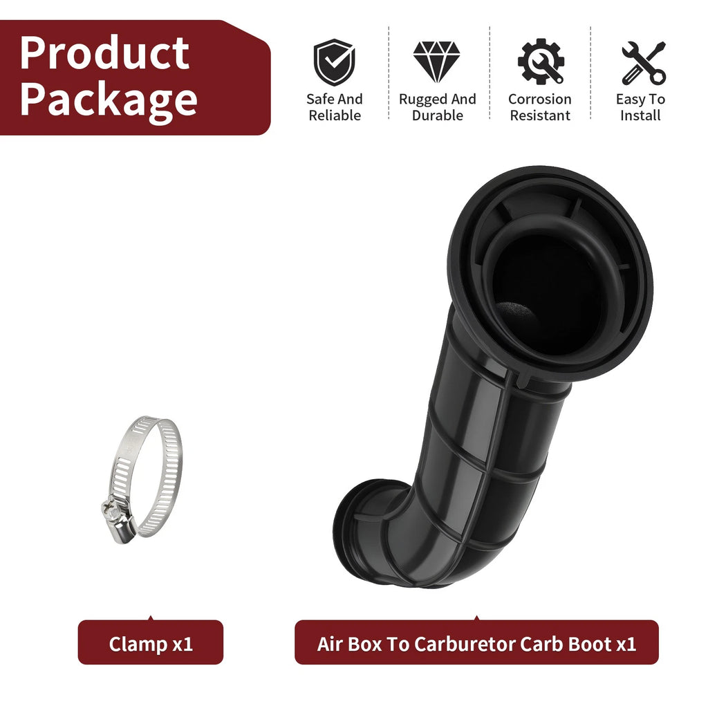 Air Box Carb Boot Tube for Suzuki LT160, LTF160 (1989–2004)