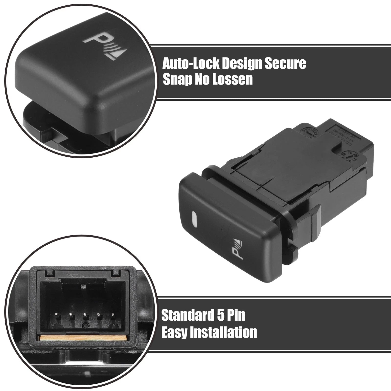 Parking Sensor Switch with Wire for Toyota Alphard (2015–2023)