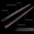 Set of 2 Rail Caps for Silverado Sierra 1500 2500 3500 (2007–2013)