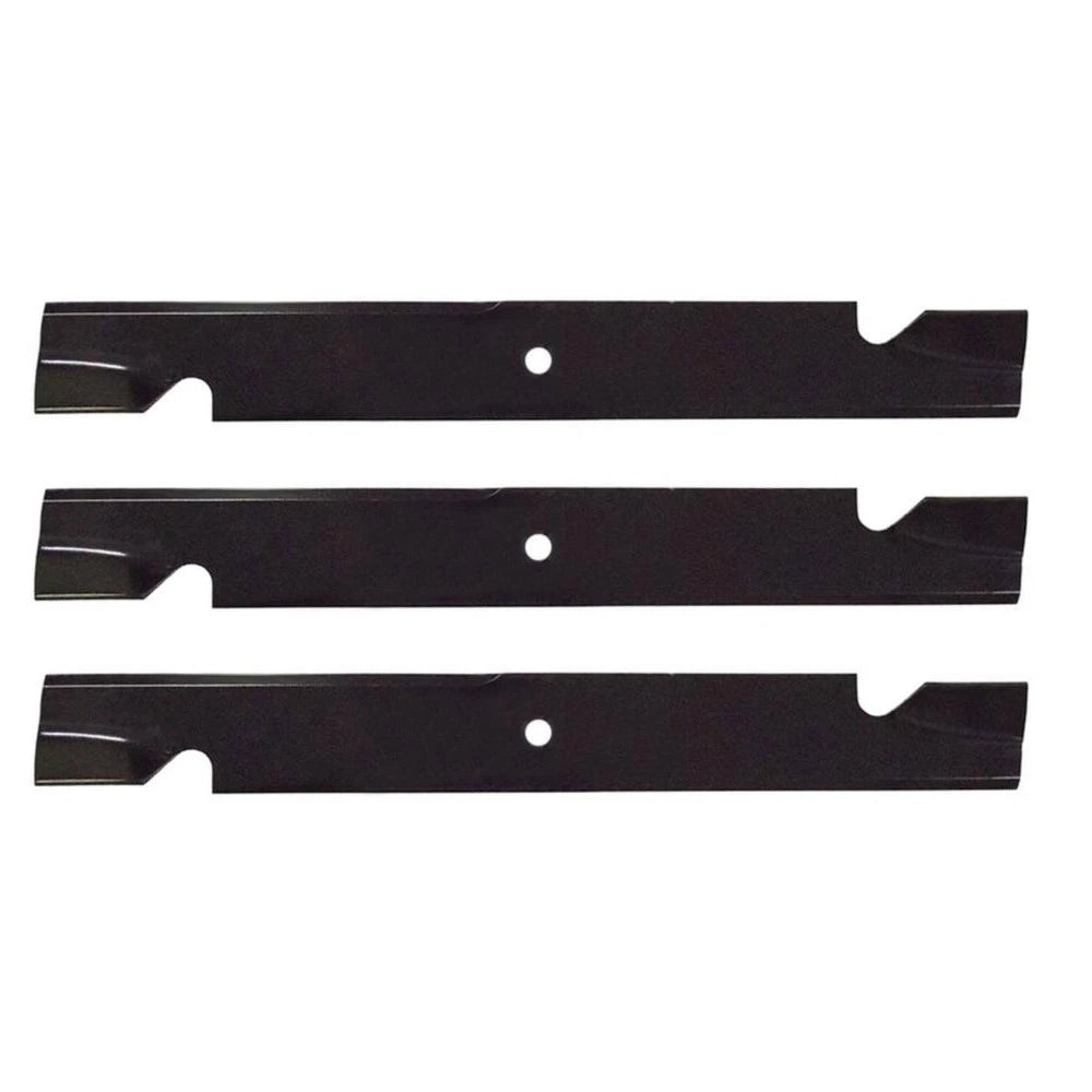 Set of 3 Blades for Scag Lawn Mower (Fits 481709, 48112) 72" Notched