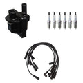 Set of 6 Denso Ignition Coil Wires & NGK Iridium Spark Plugs for Savana 1500 (1996–2002)