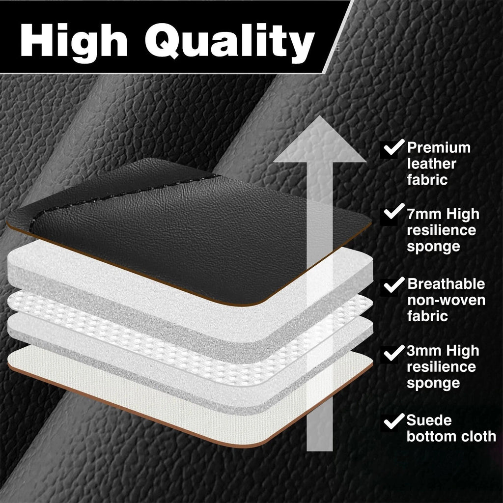 Luxury Leather Car Seat Covers for Nissan (5-Seats)
