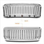 Front Bumper Grille Frame Chrome for Ford F250-F550 SD (2005–2007)