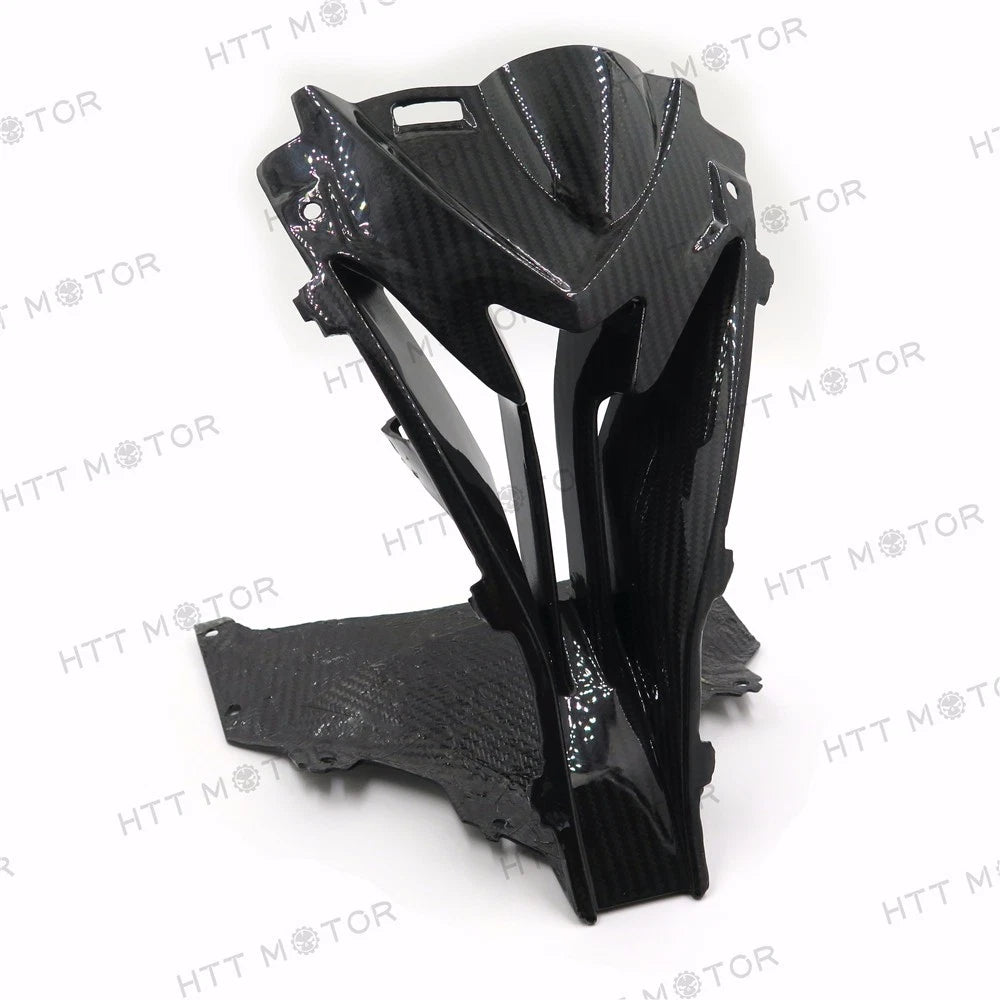 Upper Center Nose Air Intake Ram Fairing for BMW S1000RR (2015–2017) - Carbon Fiber