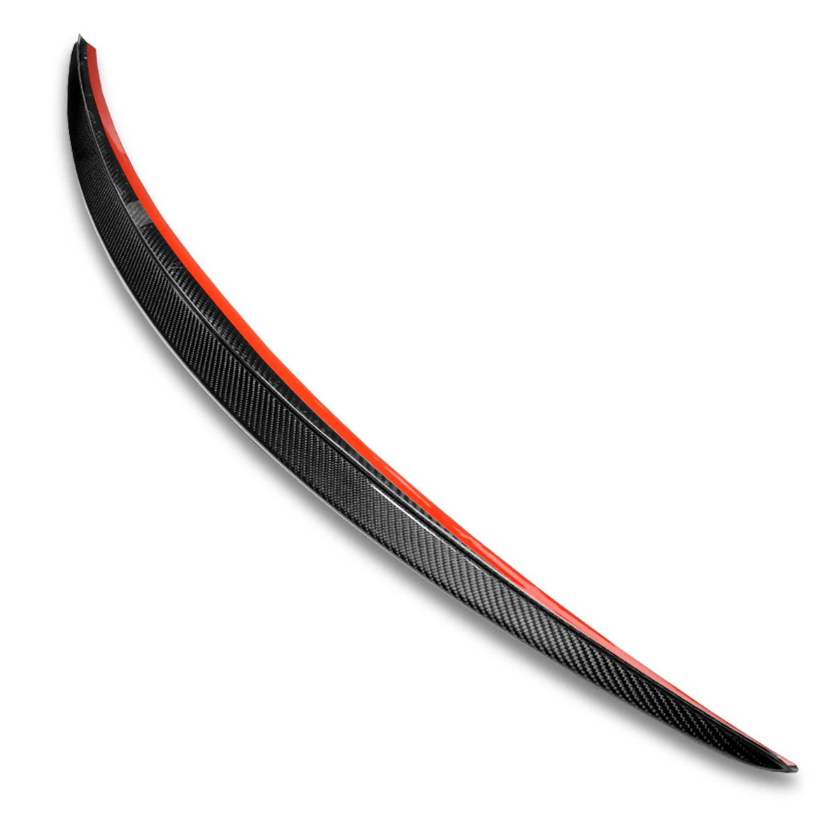 Carbon Fiber P-Type Rear Trunk Lid Spoiler for Mercedes-Benz S Class (2014–2020)