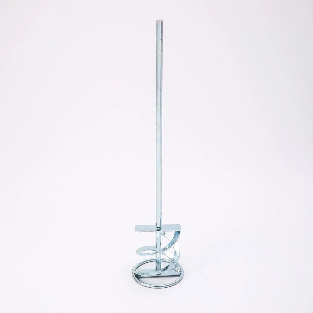 316L Stainless Steel Paint Stirrer Paddle for Drill (250mm Length, 8mm Shaft)