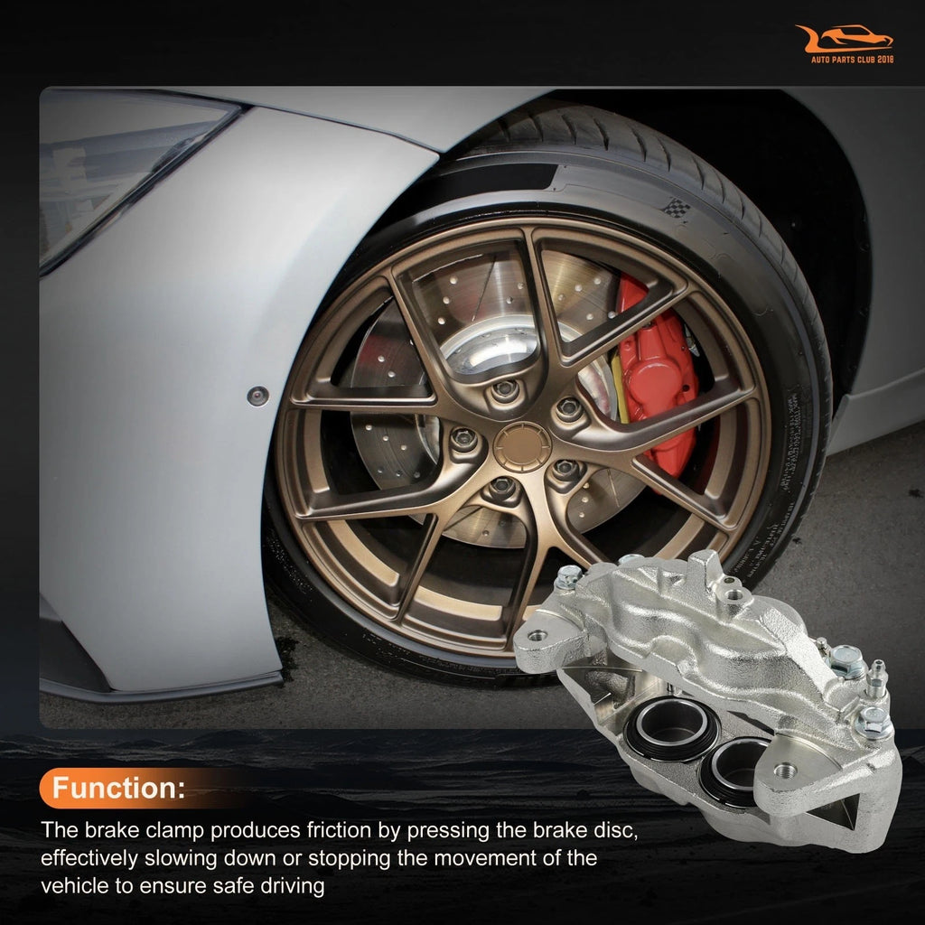 Front Pair Brake Calipers for Lexus LX570 Toyota Land Cruiser (2008–2015)