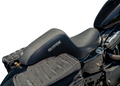 Drifter Seat for SLYFOX (XL) - Black Vinyl, Carbon Fiber, Slipstop