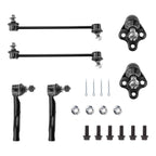 Front Suspension Ball Joints and Tie Rods for Toyota Corolla (2003–2008)