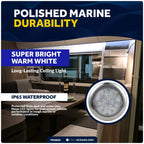 LED Interior Dome Ceiling Light for (12V)