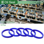 Set of 5 Oil Seal Rotary Shaft Seal 75x85x10mm High Pressure for Various Models