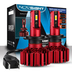 H7 LED Headlight Bulb Kit for NOVSIGHT (5000LM, 6500K)