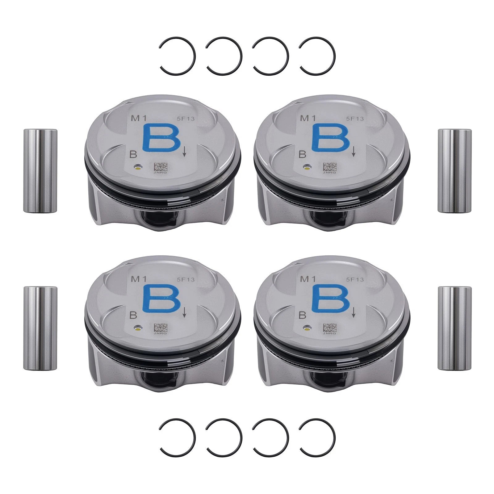 Engine Piston Set for Hyundai Elantra Kia Forte 1.8L (2011–2016) 23041-2E100
