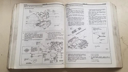 Service Manual for Ford Thunderbird Cougar (1990) FPS-12196-90