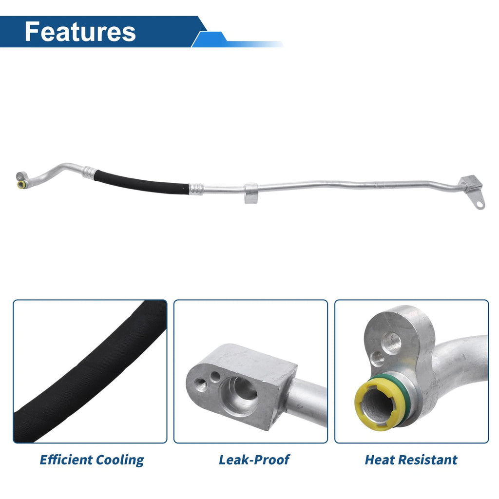 A/C Refrigerant Liquid Hose for BMW 528i (2012–2016) No. 64539201927