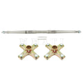 Rear Wheel Axle and Hubs for Yamaha Raptor 700 YFM700 YFM700R (2006–2025)