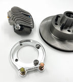 Finned Front Disc Brake Kit for 1937-1941 Ford Spindles (Heavy Duty)