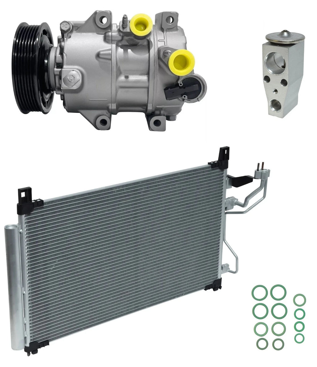 AC Compressor Kit With Condenser for Hyundai Sonata 2.0L (2015–2019)