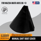 Shift Boot Cover for Mazda Miata MX5 (2006–2013) Carbon Fiber Black