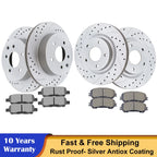 Disc Brake Rotors and Pads for Nissan Rogue (2014–2017)