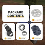 Camshaft Assembly w/ Bearings Chain Kit for Yamaha Warrior 350 (1989–2004)