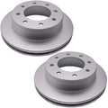 Set of 2 Rear Brake Disc Rotors 330mm Coated for GMC Chevy Hummer