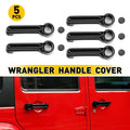 Door Handle Cover Trim for Jeep Wrangler JK (2007–2017) - Black