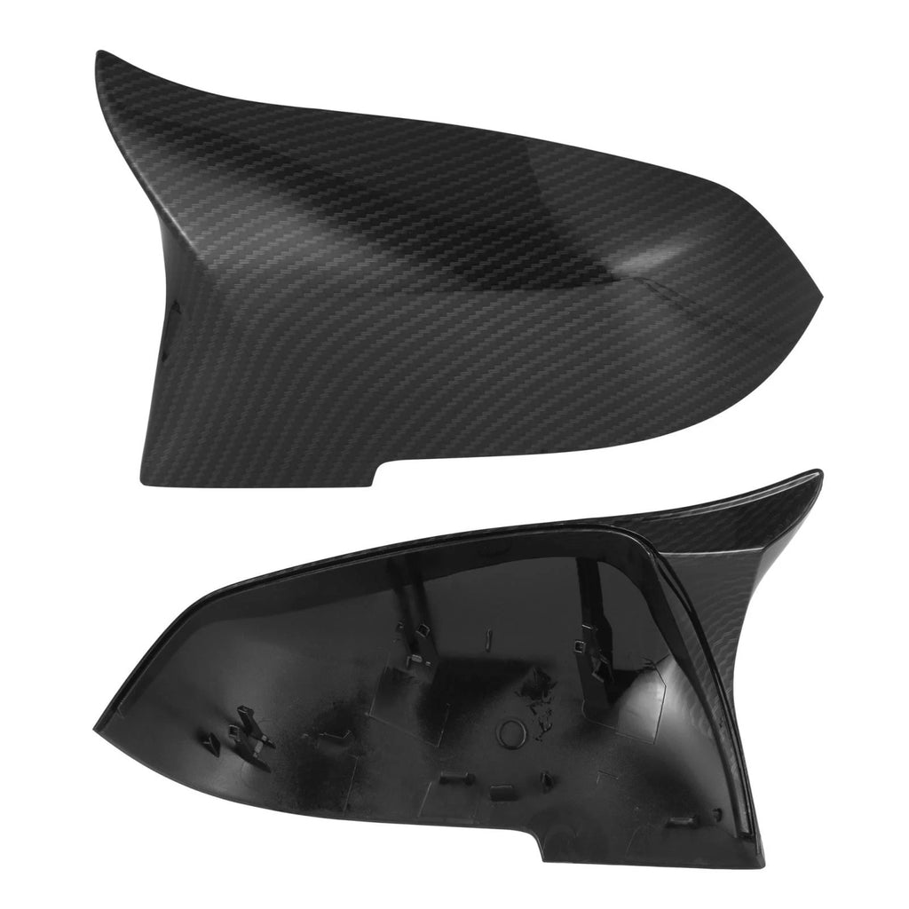 Carbon Fiber Rearview Mirror Cover Caps for BMW F20 F21 F30 F32 F34 F87 (2012–2019)