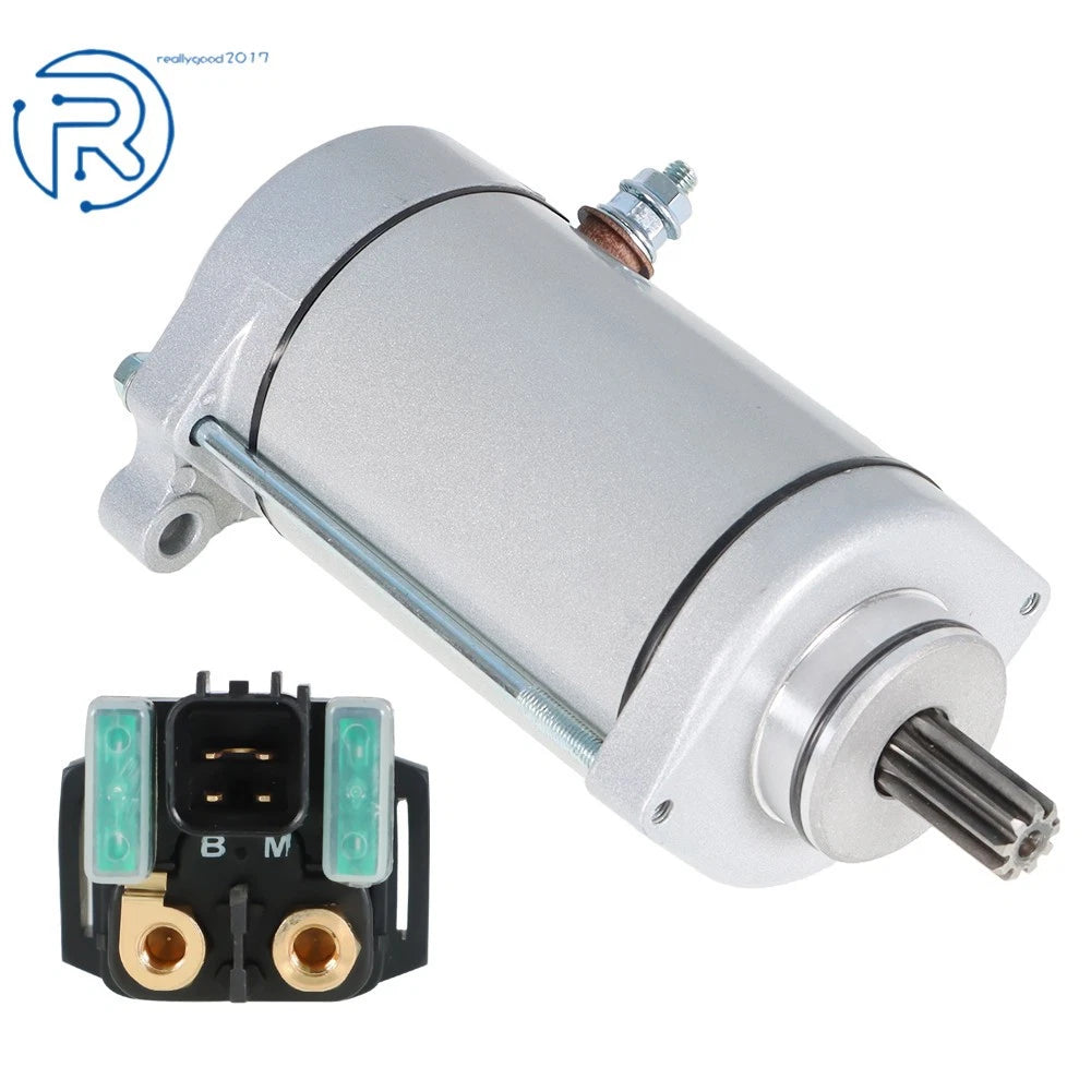 Starter & Relay Solenoid for Suzuki VL1500 Intruder (1998-2004)