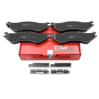 Set of 4 TRW Pro Front Ceramic Brake Pads for Ford Expedition F-150 F-250