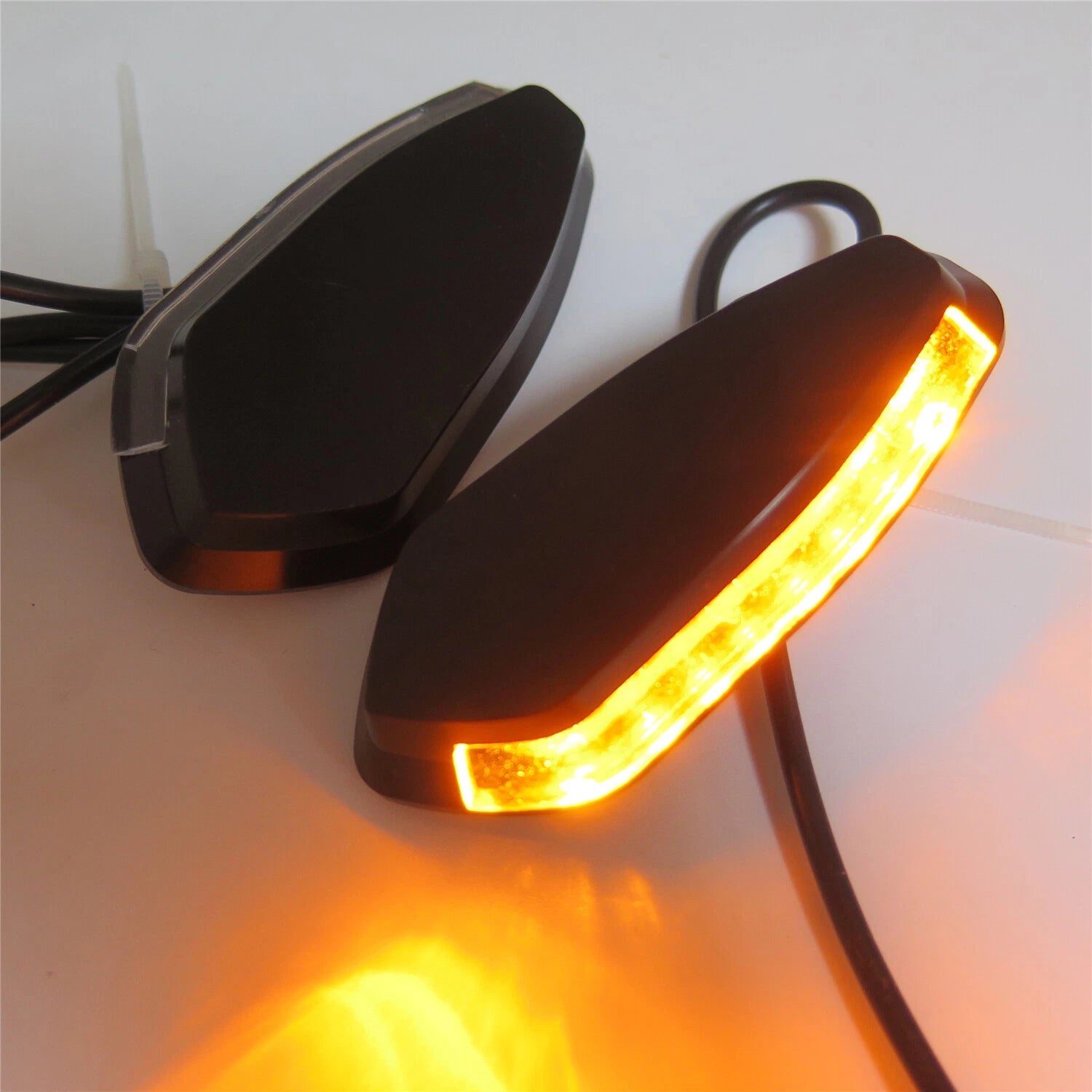 LED Signal Mirror Block Off Base Plate for Yamaha R6 YZF-R6 (1999–2007)
