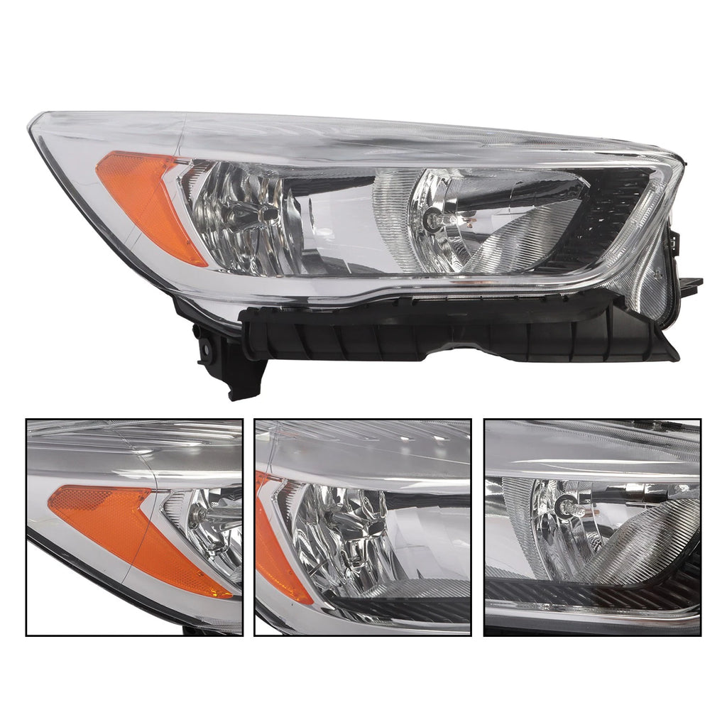 LH+RH Pair Halogen Headlights for Ford Escape (2017–2019)