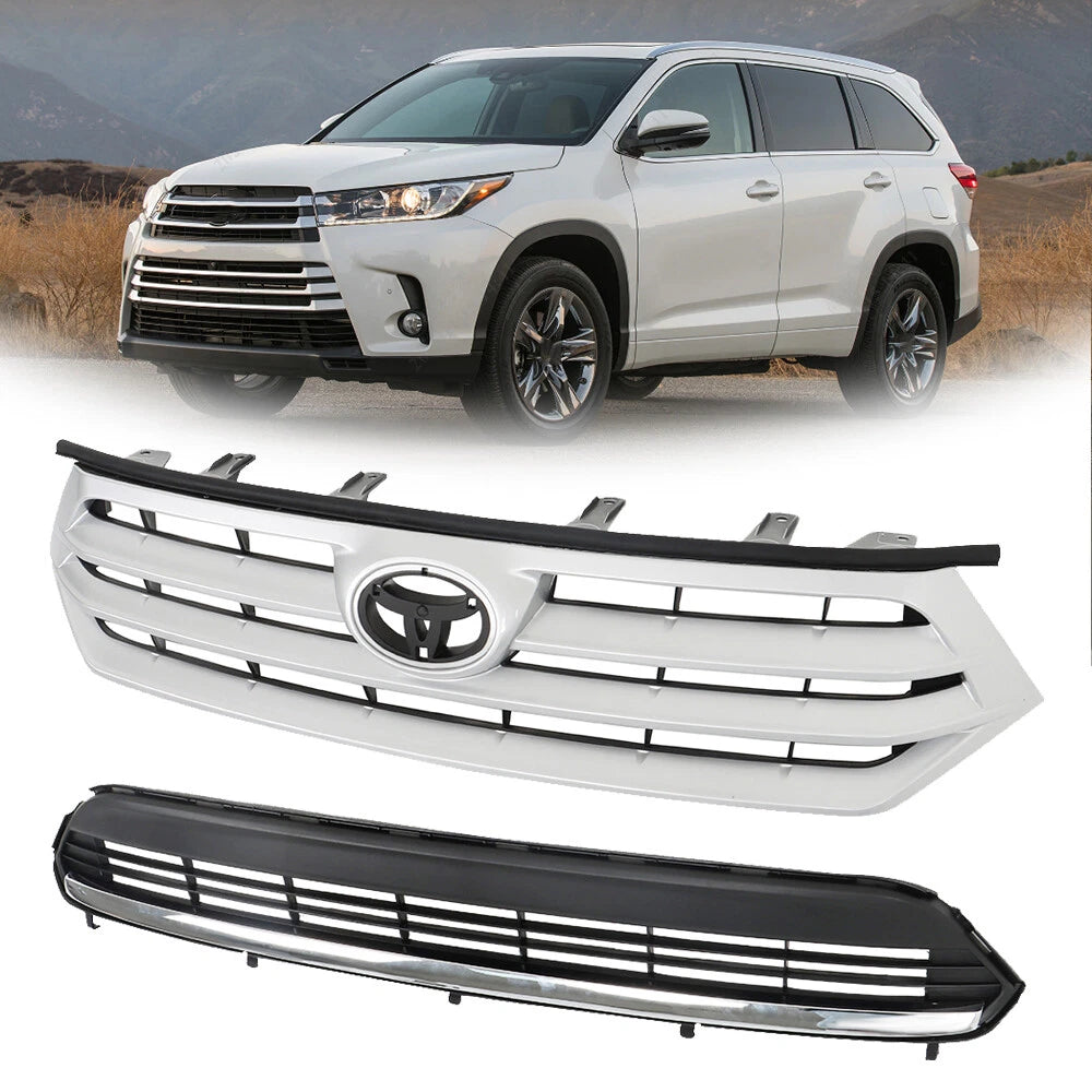 Grille Set for Toyota Highlander (2011â2013)