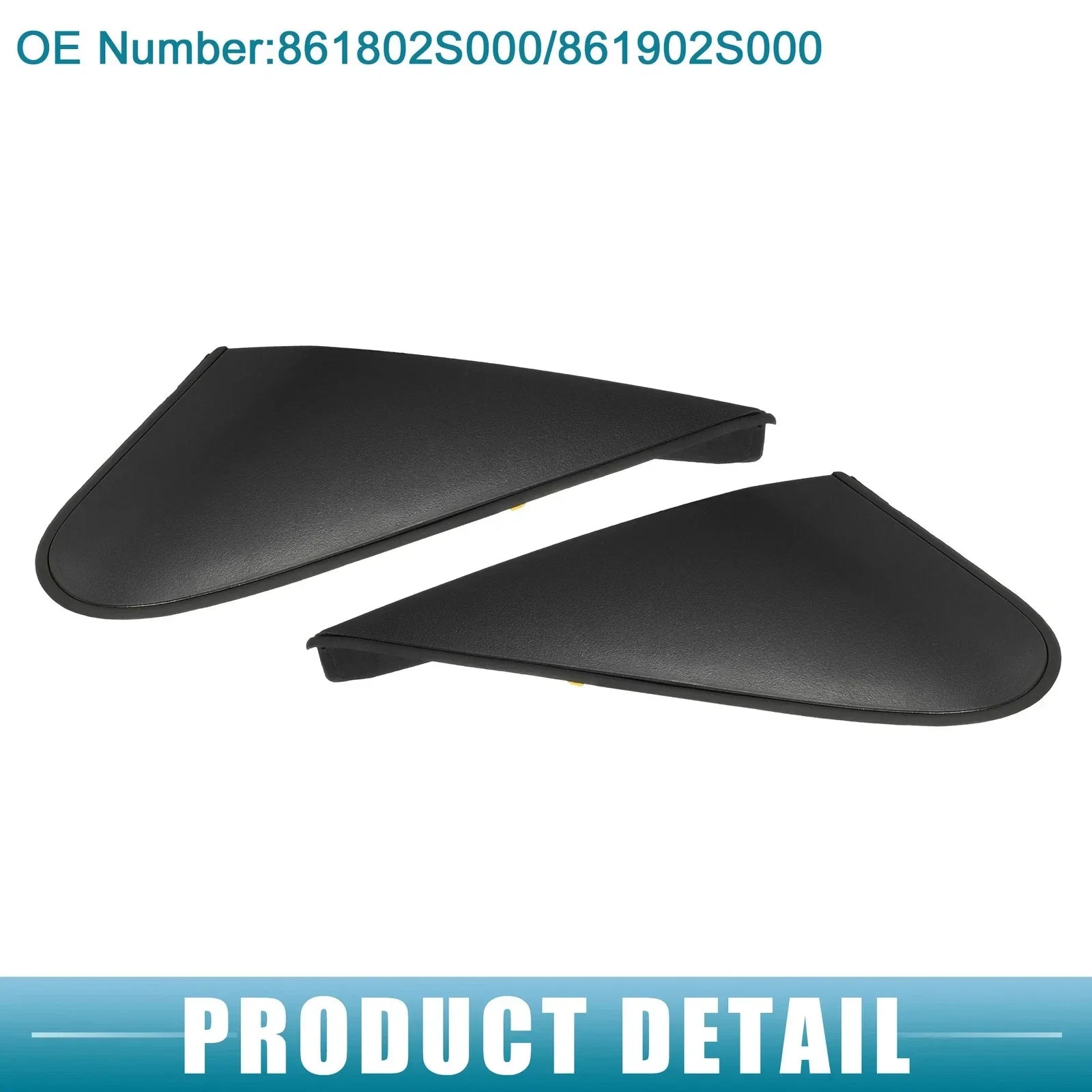 Front Car Mirror Corner Fender Triangle Cover for Hyundai ( Specified)