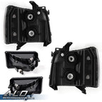 Clear Corner Headlights + Fog Lights for Silverado 1500/2500/3500 (2007–2013)