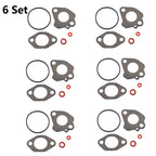 6X Carburetor Gasket Kit for Subaru Robin EX13 EX130 EX17 EX17D SP170 EX30