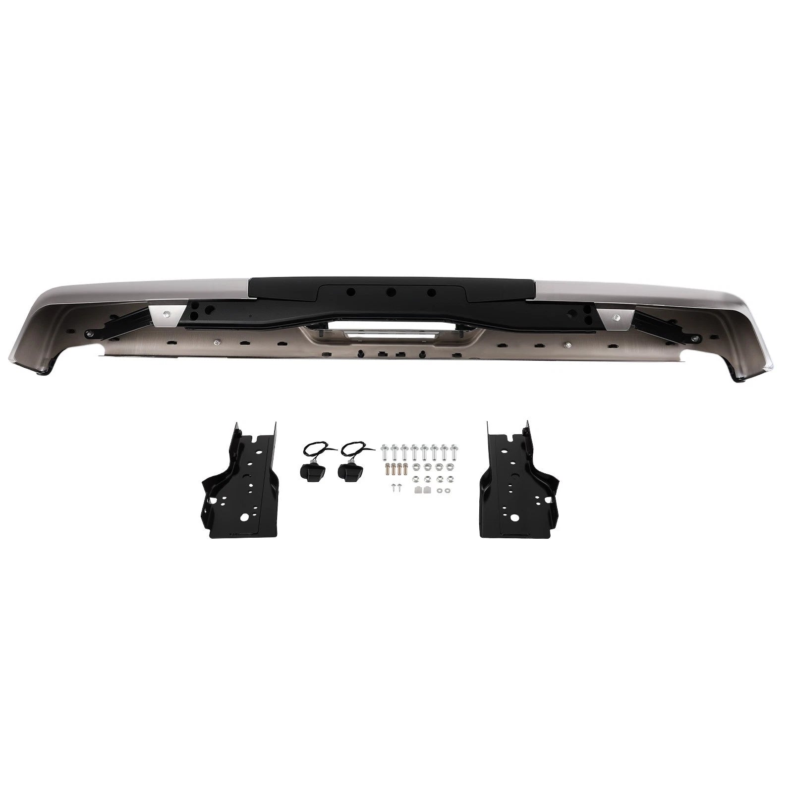 Chrome Steel Rear Bumper for Nissan Titan (2004–2015) NI1103111 85022ZR20B