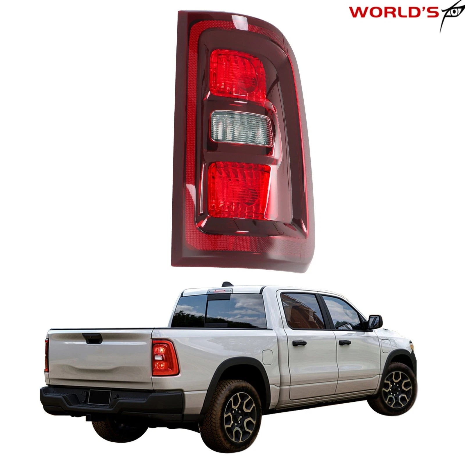 Right Side Tail Light Assembly for Ram 1500 (2025) Halogen